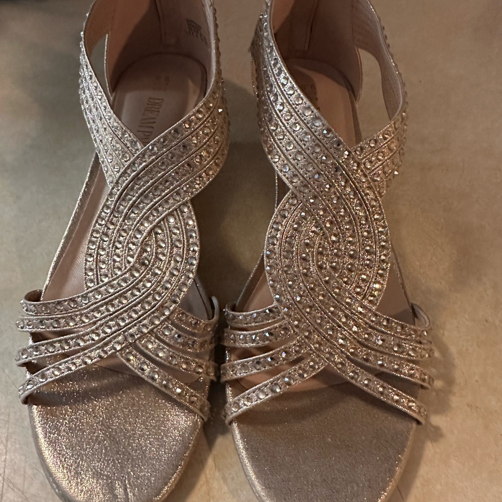 Dream Pairs Silver Strappy Heels - Picture 13 of 14